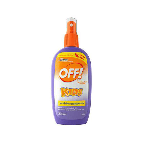 Off Kids Repelente De Insetos Spray 200Ml