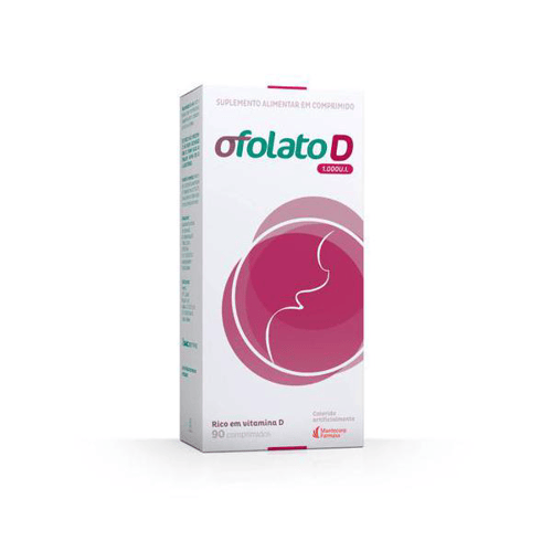 Imagem do produto Ofolato D 1.000Ui Com 90 Comprimidos