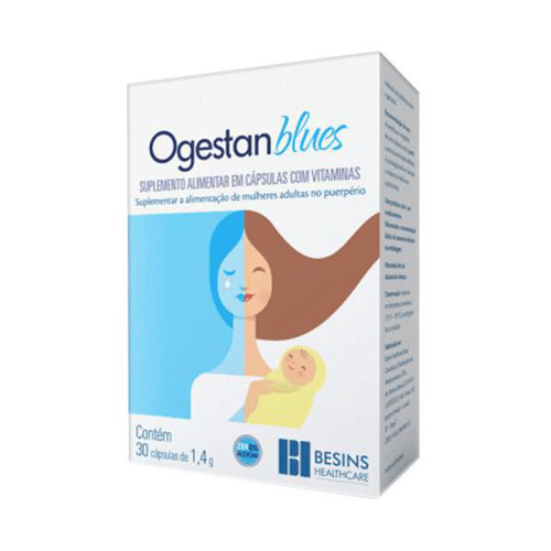 Imagem do produto Ogestan Blues Com 30 Cápsulas