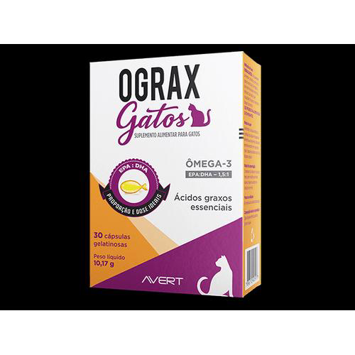 Ograx Gatos 30 Cápsulas
