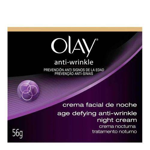 Olay - Anti Wrinkle Creme Facial Noturno 56G Anti Rugas