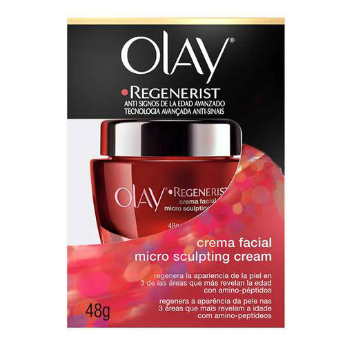 Imagem do produto Olay Regenerist Creme Facial Serum Microsculping 48Ml