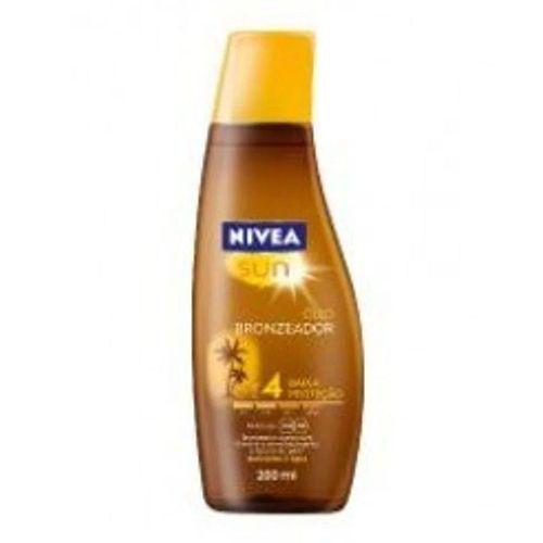 Imagem do produto Óleo - Bronzeador Nívea Sun Fps 4 150Ml