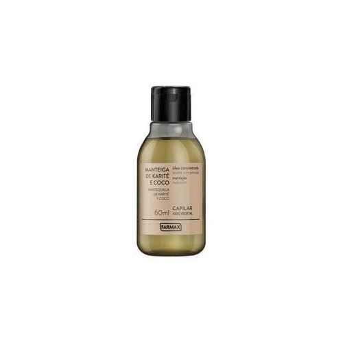 Imagem do produto Oleo Capilar Concentrado Karite+Coco 60Ml Farmax