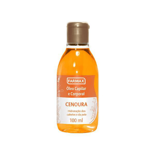 Imagem do produto Óleo Capilar E Corporal Farmax Cenoura Com 100Ml