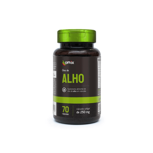 Imagem do produto Óleo De Alho 250 Mg 70 Cápsulas Omix