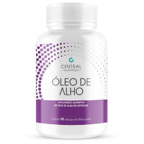 Imagem do produto Óleo De Alho 60Caps De 500Mg Central Nutrition