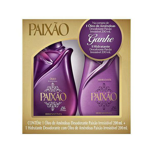 Imagem do produto Oleo De Amendoas Paixao Irresistivel 200Ml Gratis Hidratante 200Ml
