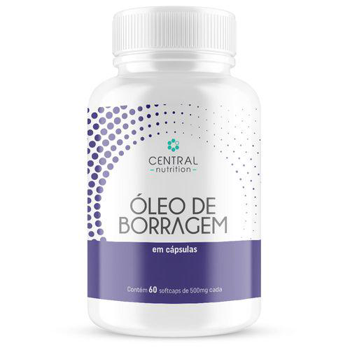 Óleo De Borragem 60 Softcaps 500Mg Central Nutrition