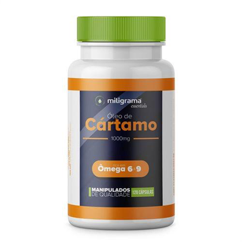 Óleo De Cártamo 1000Mg Com 120 Cápsulas