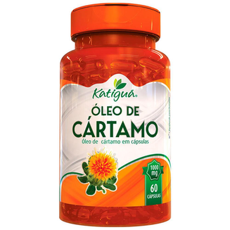 Óleo De Cartamo Com 60 Cápsulas