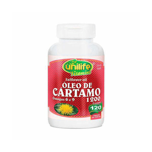 Imagem do produto Óleo De Cártamo Unilife 120 Cápsulas 1200Mg