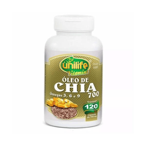 Imagem do produto Óleo De Chia 700Mg 120 Cáps Unilife