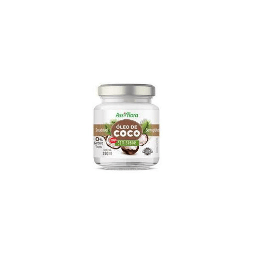 Óleo De Coco Assiflora Pote 200Ml Sem Sabor