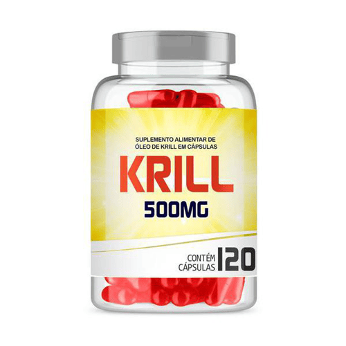 Óleo De Krill 500Mg Com 120 Cápsulas Gelatinosas Up Sports Nutrition