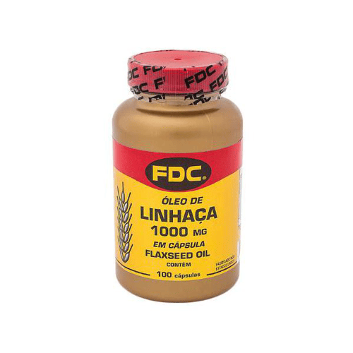 Óleo De Linhaça 1000Mg Fdc Com 100 Cápsulas