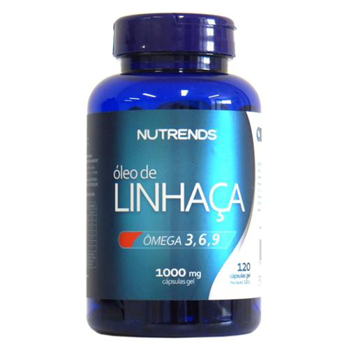 Imagem do produto Óleo De Linhaça 1000Mg Nutrends 120 Cápsulas