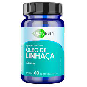 Imagem do produto Óleo De Linhaça Qualy Nutri 1000Mg Com 60 Cápsulas