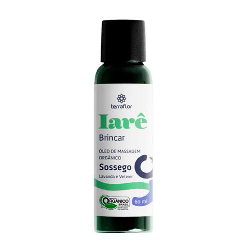 Óleo De Massagem Infantil Sossego De Lavanda E Vetiver Iarê 60Ml Terraflor