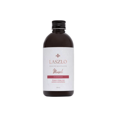 Imagem do produto Óleo De Massagem Masol Girassol, Linhaça E Coco Palmiste 200Ml Laszlo