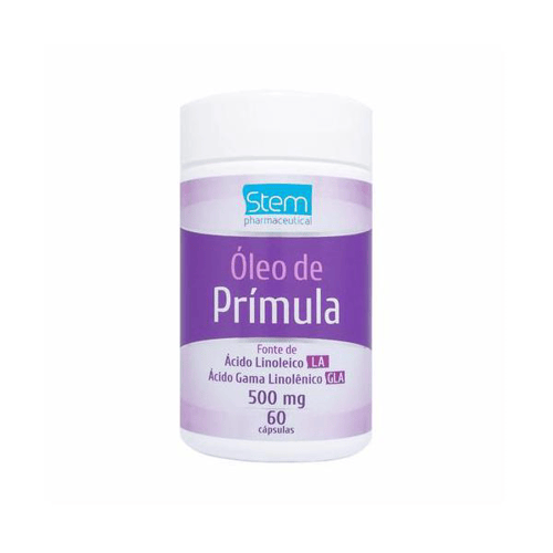 Óleo De Prímula 500Mg 60 Cápsulas Stem Novalatina