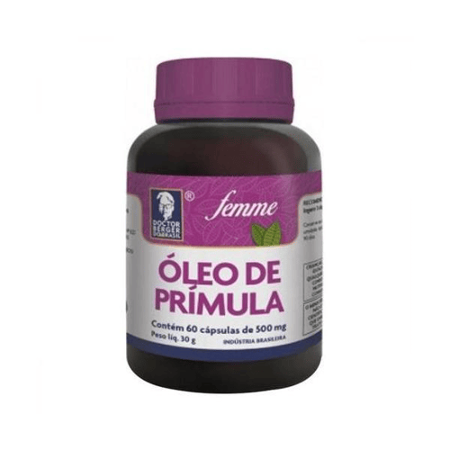 Óleo - De Prímula 500Mg Com 60 Cápsulas