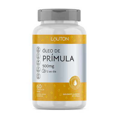 Óleo De Prímula 500Mg Lauton 60 Cápsulas 60 Cápsulas