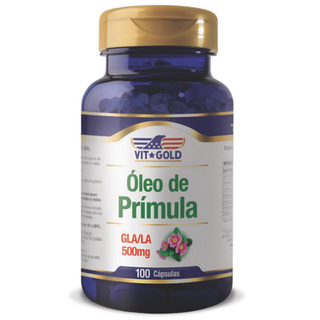 Óleo De Prímula 500Mg Vitgold Com 100 Cápsulas