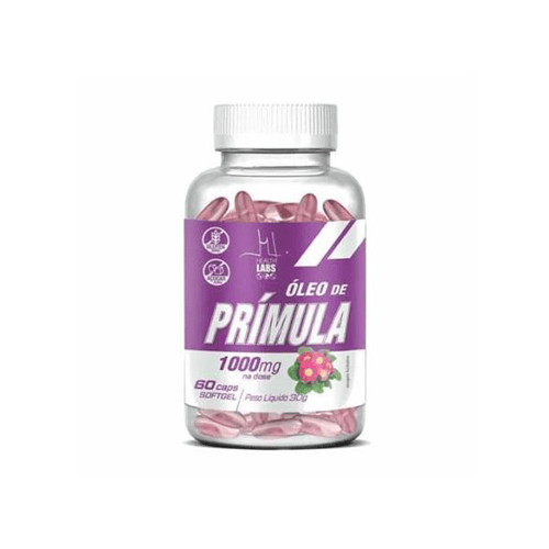 Óleo De Prímula Health Labs 1000Mg 60 Cápsulas