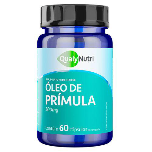 Óleo De Prímula Qualy Nutri 500Mg Com 60 Cápsulas