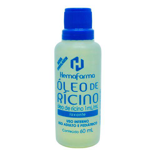 Imagem do produto Óleo De Rícino Hemafarma 60Ml