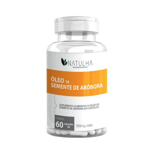Imagem do produto Óleo De Semente De Abóbora 1000Mg 60 Cápsulas Natulha