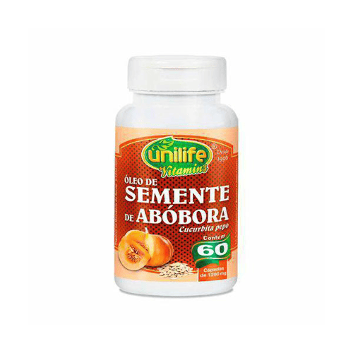 Imagem do produto Óleo De Semente De Abóbora Unilife 60 Cápsulas De 1200Mg