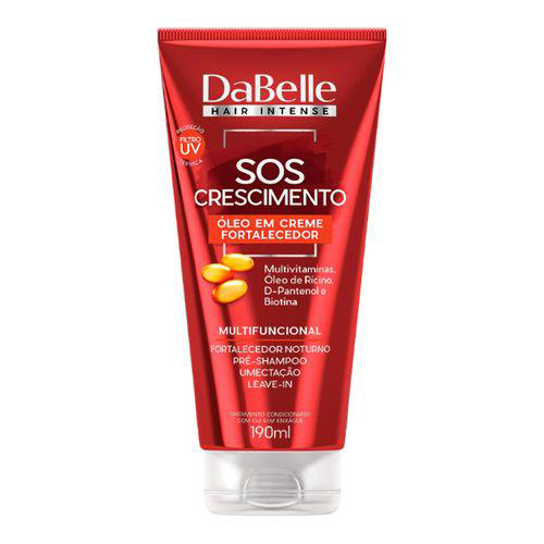 Imagem do produto Óleo Em Creme Dabelle Sos Fortalecedor Crescimento 190Ml