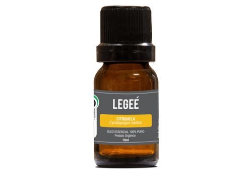 Imagem do produto Óleo Essencial De Citronela Cymbopogon Nardus Orgnico 10Ml Legee