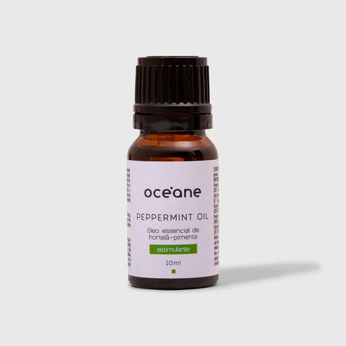 Óleo Essencial De Hortelã E Pimenta Peppermint Oil 10Ml Oceane