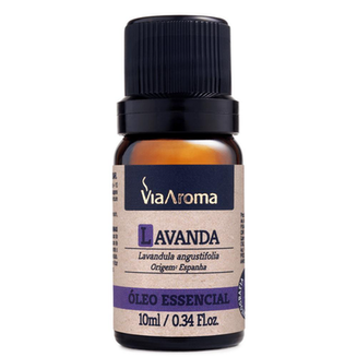 Óleo Essencial De Lavanda Via Aroma 10 Ml
