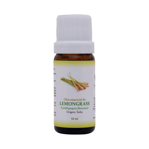 Óleo Essencial De Lemongrass 10Ml Harmonie Aromaterapia