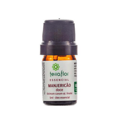 Imagem do produto Óleo Essencial Natural De Manjericão Doce Qt. Linalol 5Ml Terra Flor