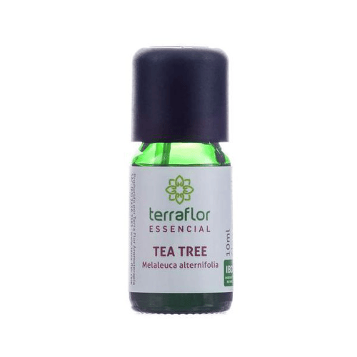 Óleo Essencial Natural De Tea Tree Melaleuca 10Ml Terra Flor