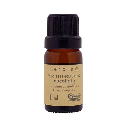 Imagem do produto Óleo Essencial Orgnico De Eucalipto Globulus 10Ml Herbia