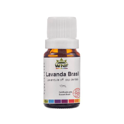 Óleo Essencial Orgnico De Lavanda Brasil 10Ml Wnf Use Orgnico