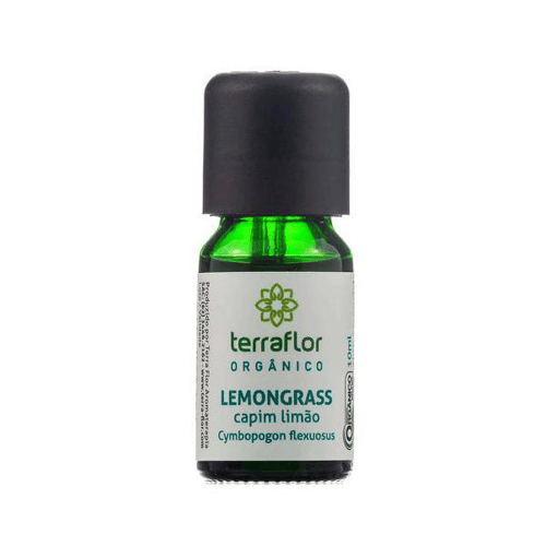 Imagem do produto Óleo Essencial Orgnico De Lemongrass Capimlimão 10Ml Terra Flor