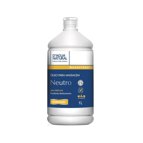 Oleo - Massagem Dagua Natural Neutro 1Lt