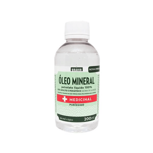 Imagem do produto Óleo - Mineral Bravir Com 200 Ml
