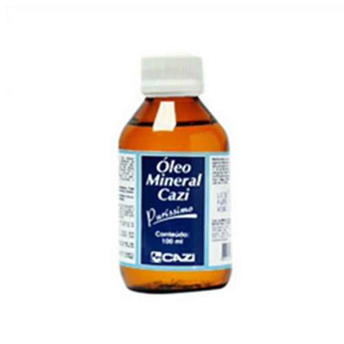 Óleo - Mineral Com 100 Ml