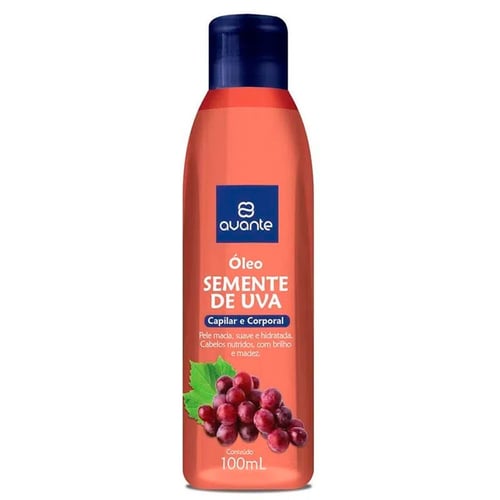 Imagem do produto Óleo Semente De Uva Capilar E Corporal Avante 100Ml