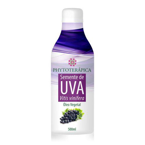 Imagem do produto Óleo Vegetal De Semente De Uva 500Ml Phytoterápica