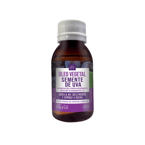 Imagem do produto Óleo Vegetal De Umectação Capilar Muriel Semente Uva Com 60Ml