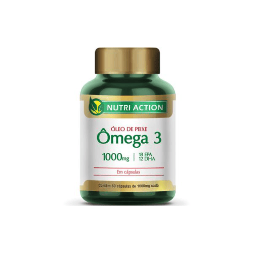 Omega 3 1000Mg Com 60 Cápsulas